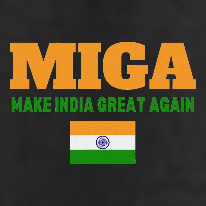 Miga Make India Great Again Maga Hat