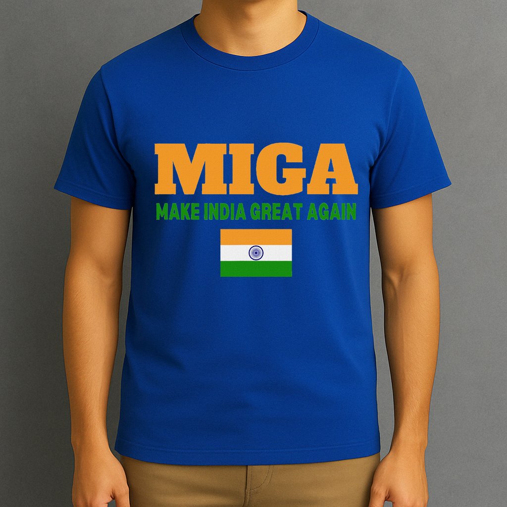 Miga Make India Great Again Maga T-Shirt