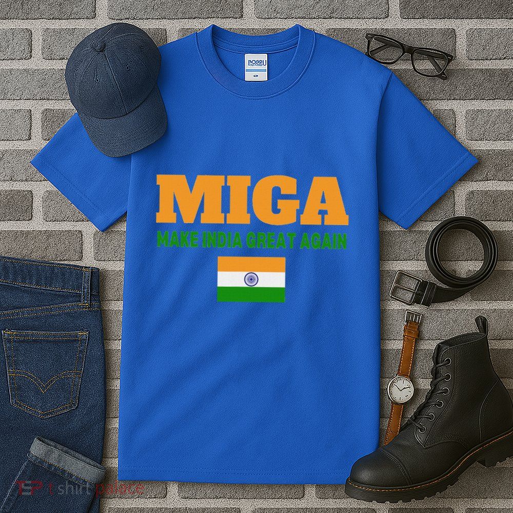 Miga Make India Great Again Maga Tall T-Shirt