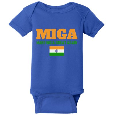 Miga Make India Great Again Maga Baby Bodysuit