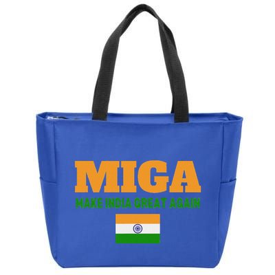 Miga Make India Great Again Maga Zip Tote Bag