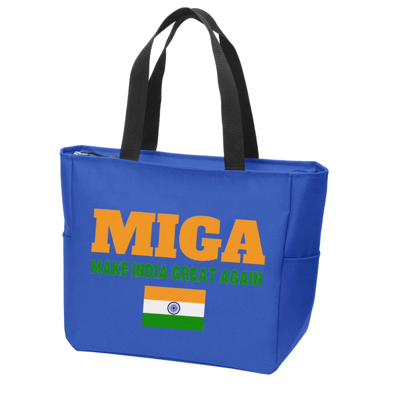 Miga Make India Great Again Maga Zip Tote Bag