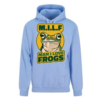 MILF Man I Love Frogs Funny Unisex Surf Hoodie