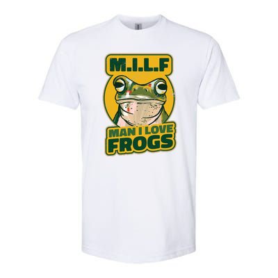 MILF Man I Love Frogs Funny Softstyle CVC T-Shirt