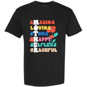 MOTHER Meaning I Love Mom Mothers Day Garment-Dyed Heavyweight T-Shirt