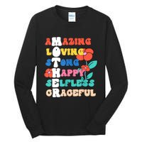 MOTHER Meaning I Love Mom Mothers Day Tall Long Sleeve T-Shirt