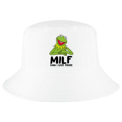 Milf Man I Love Frogs Cool Comfort Performance Bucket Hat