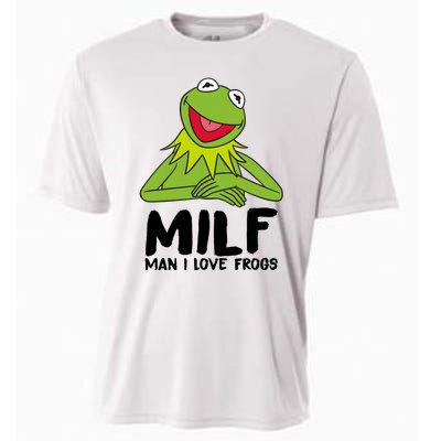 Milf Man I Love Frogs Cooling Performance Crew T-Shirt