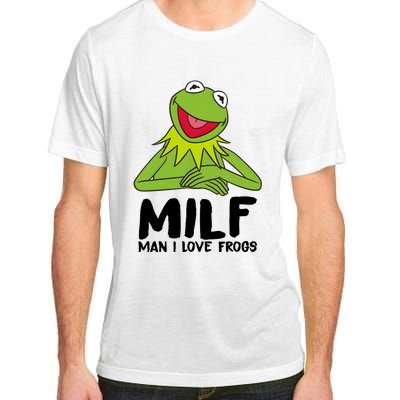 Milf Man I Love Frogs Adult ChromaSoft Performance T-Shirt