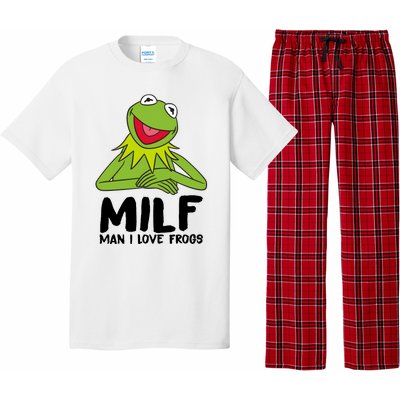 Milf Man I Love Frogs Pajama Set