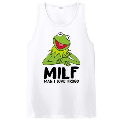 Milf Man I Love Frogs PosiCharge Competitor Tank