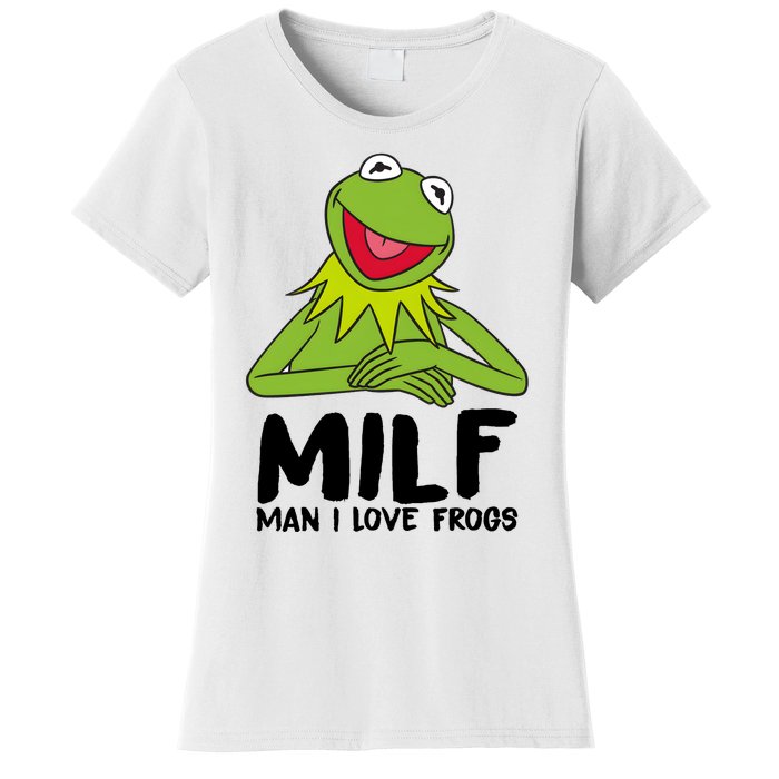 Milf Man I Love Frogs Women's T-Shirt