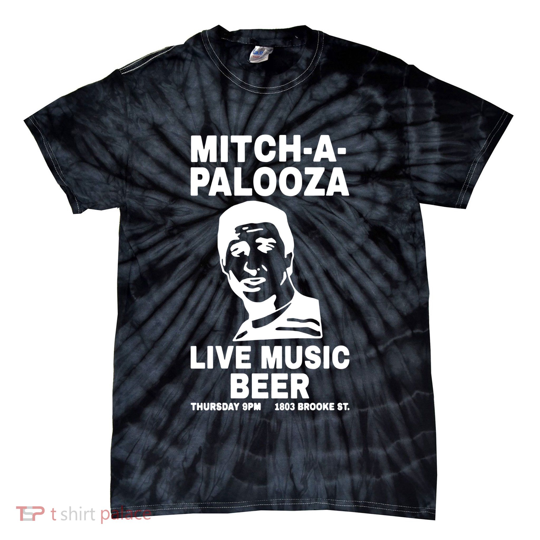 MITCHAPALOOZA Tie-Dye T-Shirt