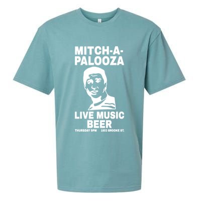 MITCHAPALOOZA Sueded Cloud Jersey T-Shirt