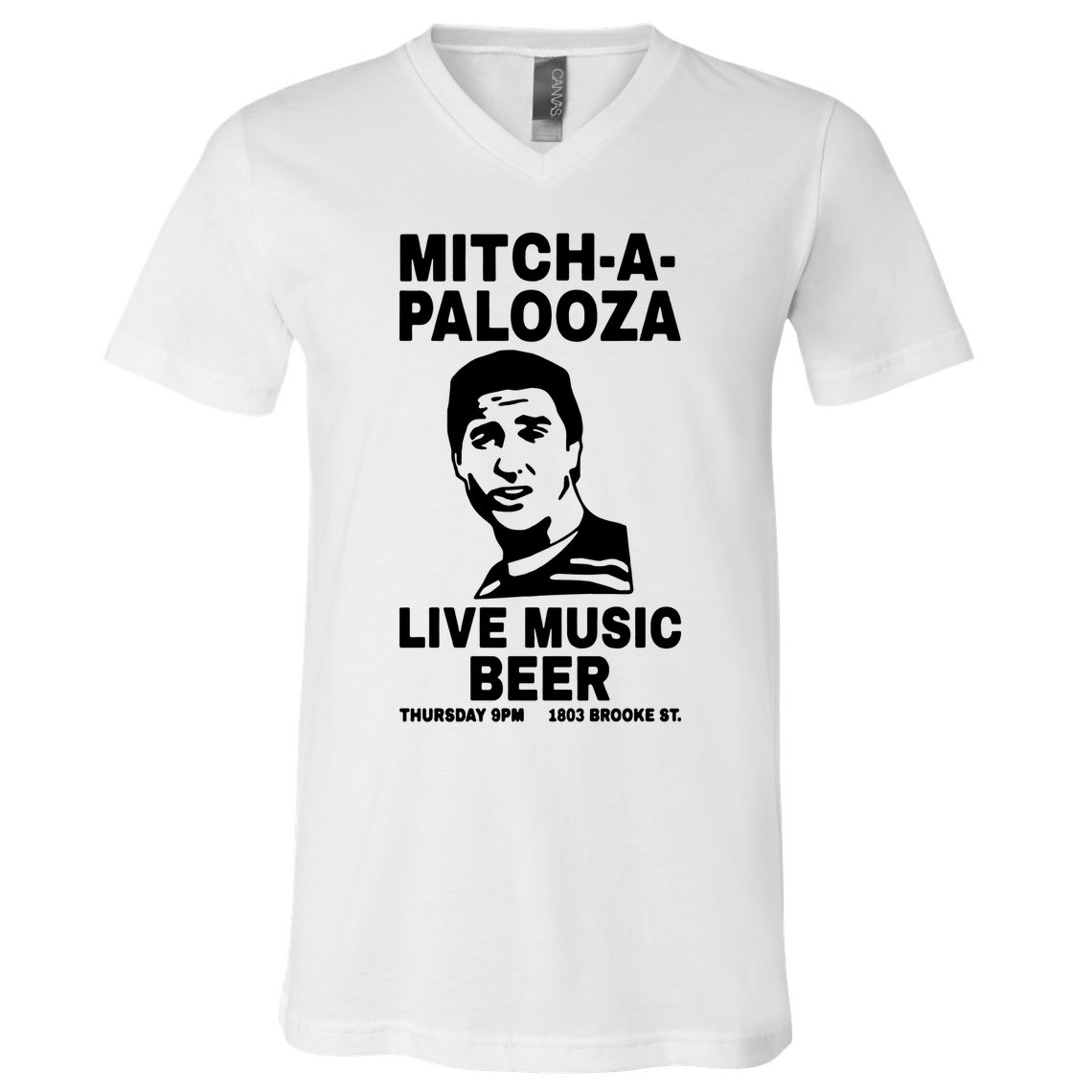MITCHAPALOOZA V-Neck T-Shirt
