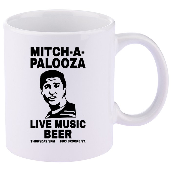 MITCHAPALOOZA 11oz C Handle Ceramic Mug