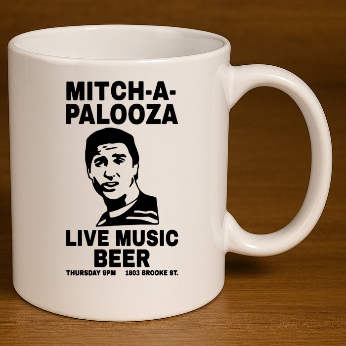 MITCHAPALOOZA 11oz C Handle Ceramic Mug