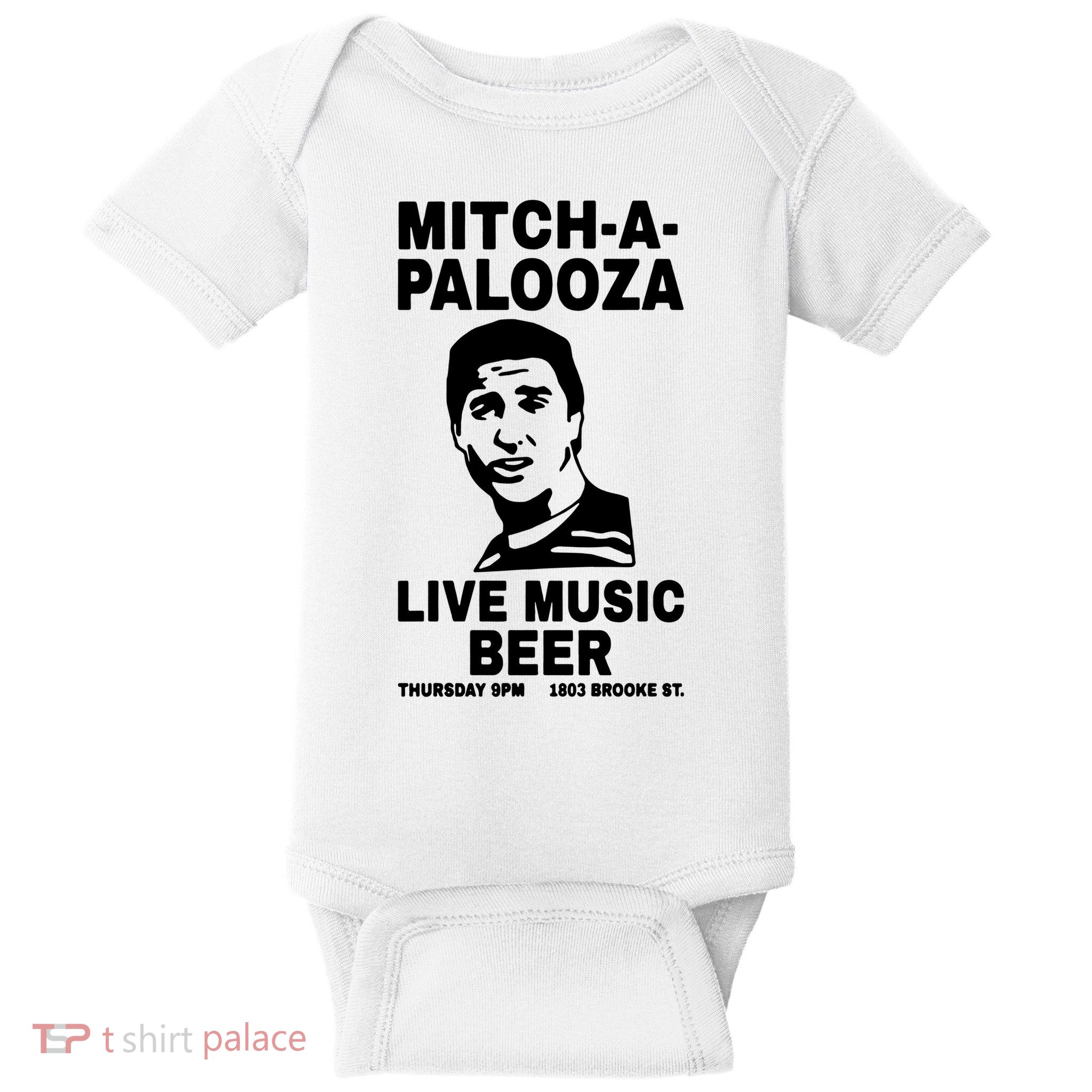 MITCHAPALOOZA Baby Bodysuit