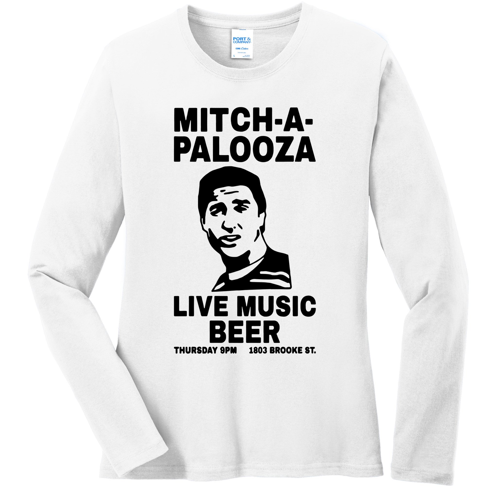 MITCHAPALOOZA Ladies Long Sleeve Shirt