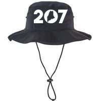 Maine Map Inside The 207 Area Code Maine Me Pride Bucket Hat