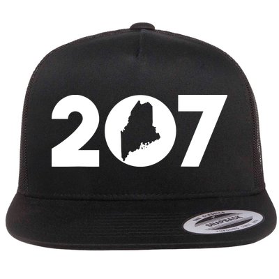 Maine Map Inside The 207 Area Code Maine Me Pride Flatbill Hat