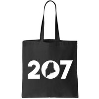 Maine Map Inside The 207 Area Code Maine Me Pride Bag