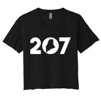 Maine Map Inside The 207 Area Code Maine Me Pride Crop Top