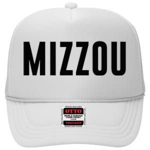 Mizzou High Crown Mesh Back Trucker Hat