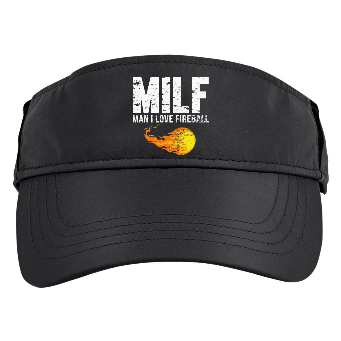 Milf Man I Love F.I.R.E.B.A.L.L Adult Drive Performance Visor