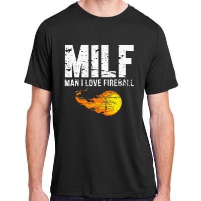 Milf Man I Love F.I.R.E.B.A.L.L Adult ChromaSoft Performance T-Shirt