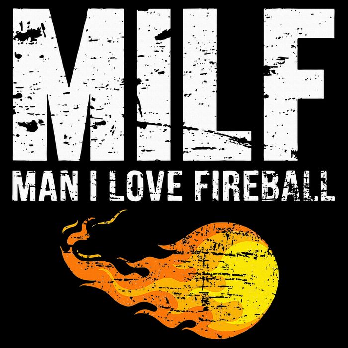 Milf Man I Love F.I.R.E.B.A.L.L Flat Bill Trucker Hat