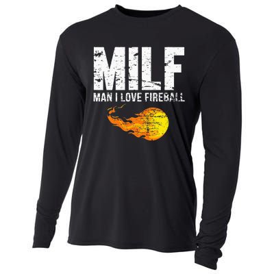 Milf Man I Love F.I.R.E.B.A.L.L Cooling Performance Long Sleeve Crew