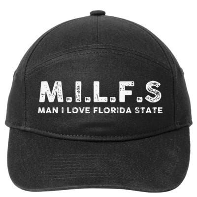 MILFS Man I Love Florida States Vintage 7-Panel Snapback Hat