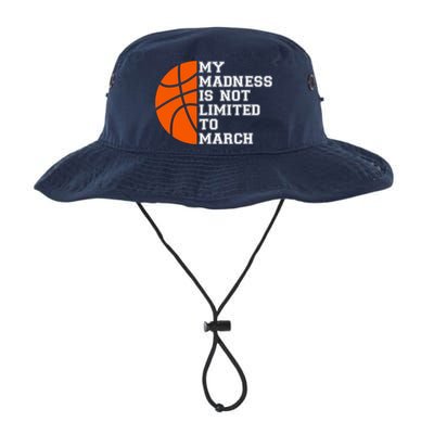 My Madness Is Not Limited To March Basketball Bucket Hat
