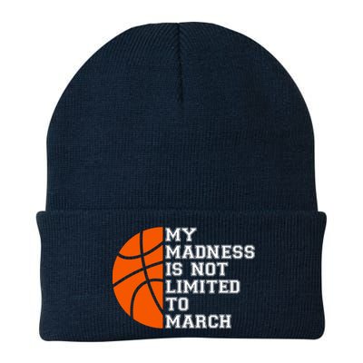 My Madness Is Not Limited To March Basketball Beanie