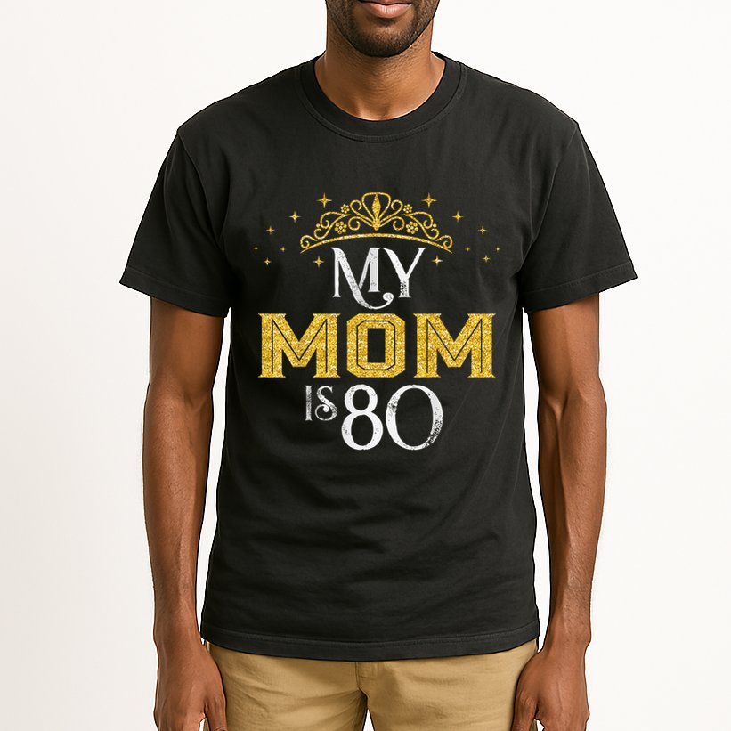 My Mom Is 80 Years Old 1945 80th Birthday For Mom Tall T-Shirt