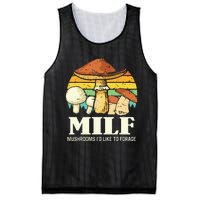 Milf Mushrooms ID Like To Forage Funny Saying Mesh Reversible Basketball Jersey Tank