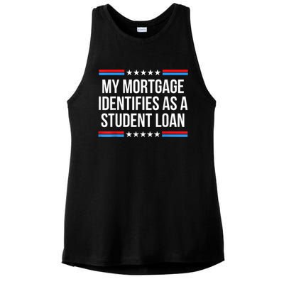 My Mortgage Identifies As A Student Loan Cancel Student Debt Ladies PosiCharge Tri-Blend Wicking Tank