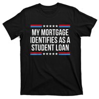 My Mortgage Identifies As A Student Loan Cancel Student Debt T-Shirt