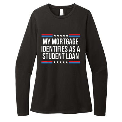 My Mortgage Identifies As A Student Loan Cancel Student Debt Womens CVC Long Sleeve Shirt