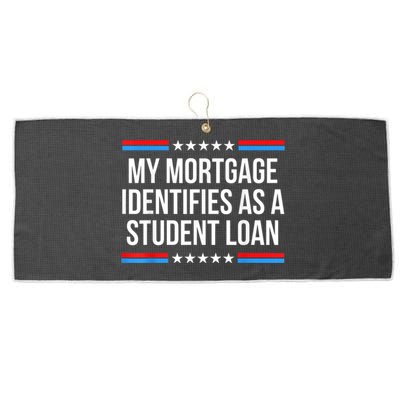 My Mortgage Identifies As A Student Loan Cancel Student Debt Large Microfiber Waffle Golf Towel