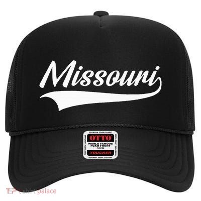 Missouri High Crown Mesh Back Trucker Hat