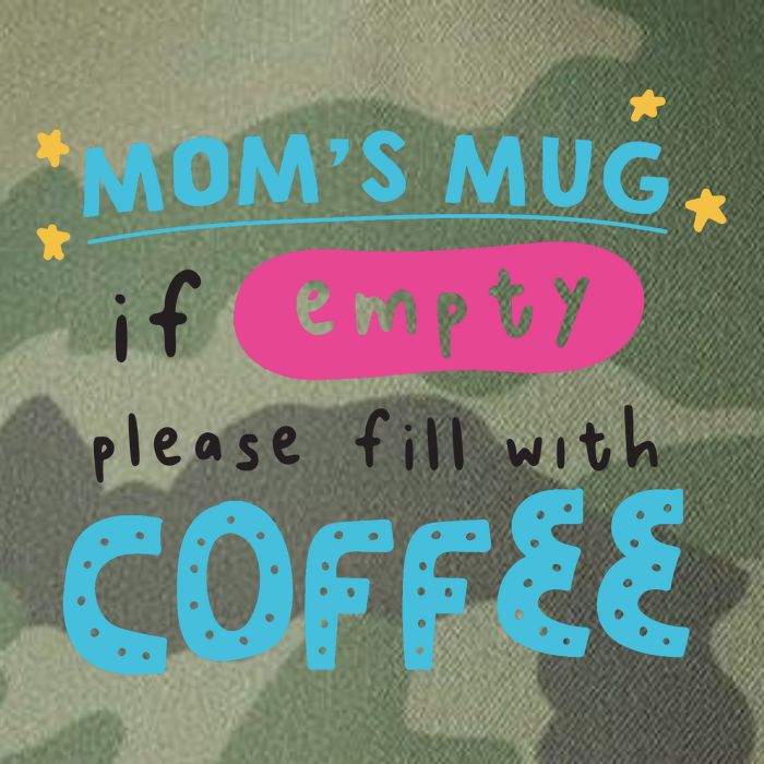 Mom's Mug Is Empty Please Fill With Coffee Legacy Tie Dye Trucker Hat