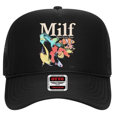 Milf Man I Love Fish Trucker Hat