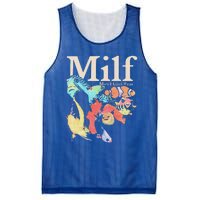 Milf Man I Love Fish Mesh Reversible Basketball Jersey Tank