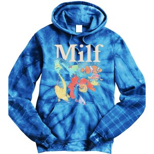 Milf Man I Love Fish Tie Dye Hoodie