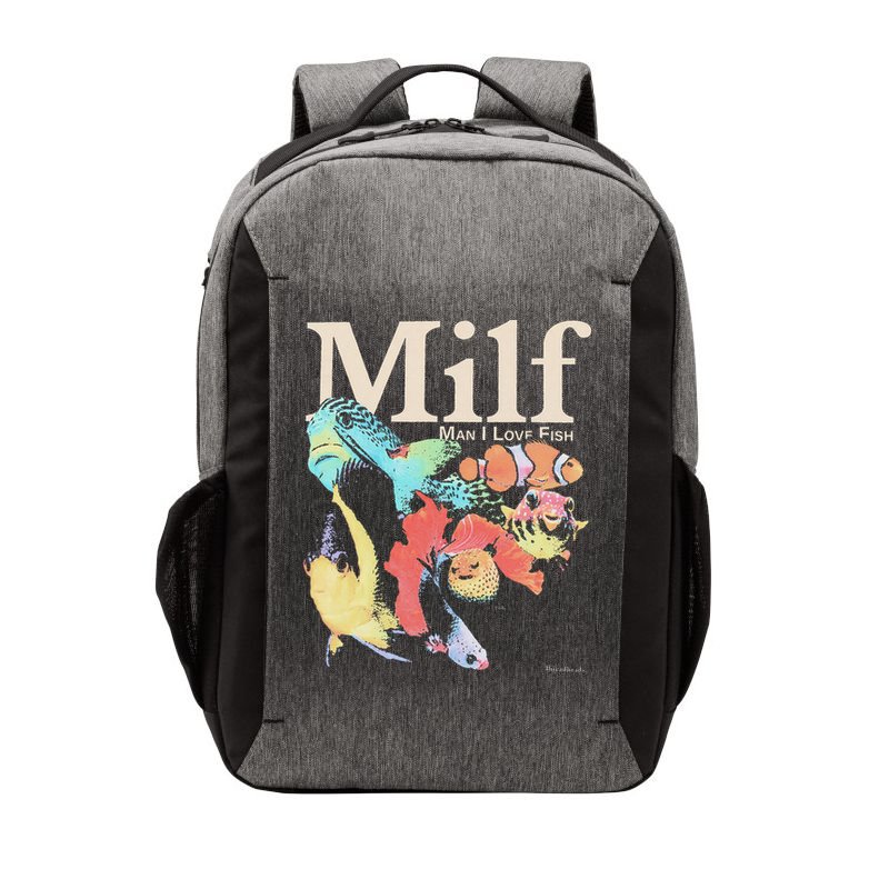 Milf Man I Love Fish Vector Backpack
