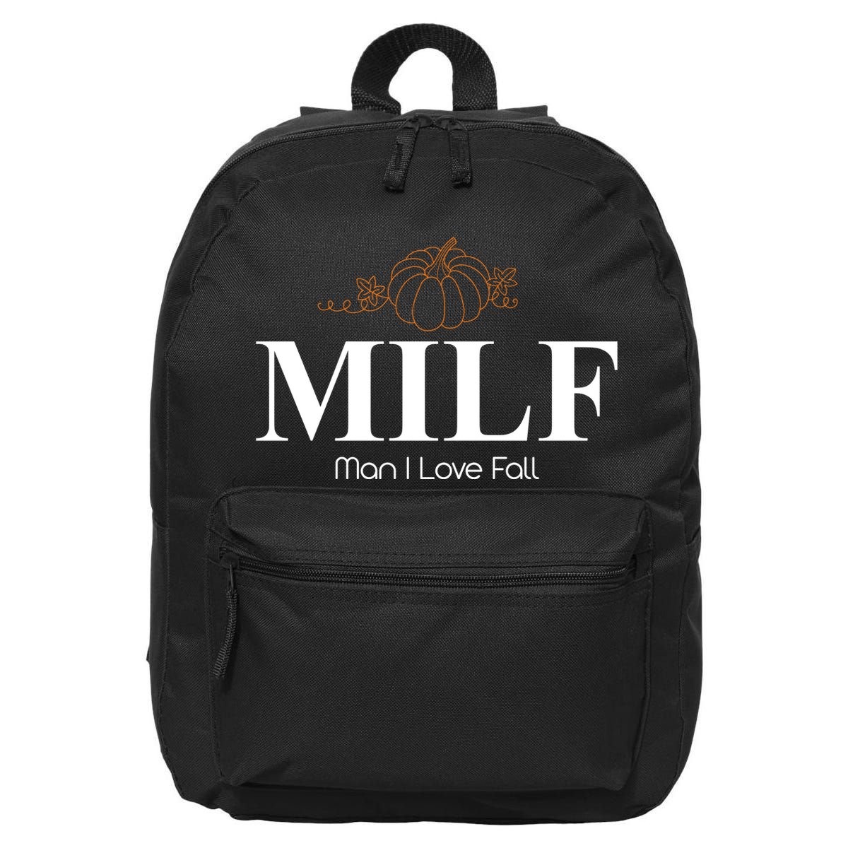 MILF Man I Love Fall October Lover 16 in Basic Backpack