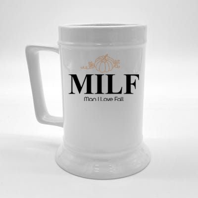 MILF Man I Love Fall October Lover Beer Stein