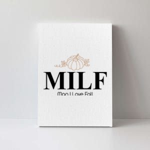 MILF Man I Love Fall October Lover Canvas